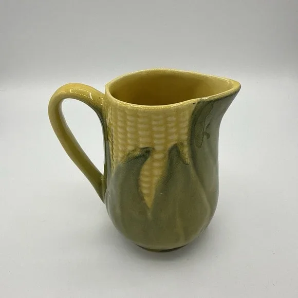 Vintage Shawnee Corn King # 70 Farmhouse Green Yellow USA Pottery MCM - Picture 3 of 4